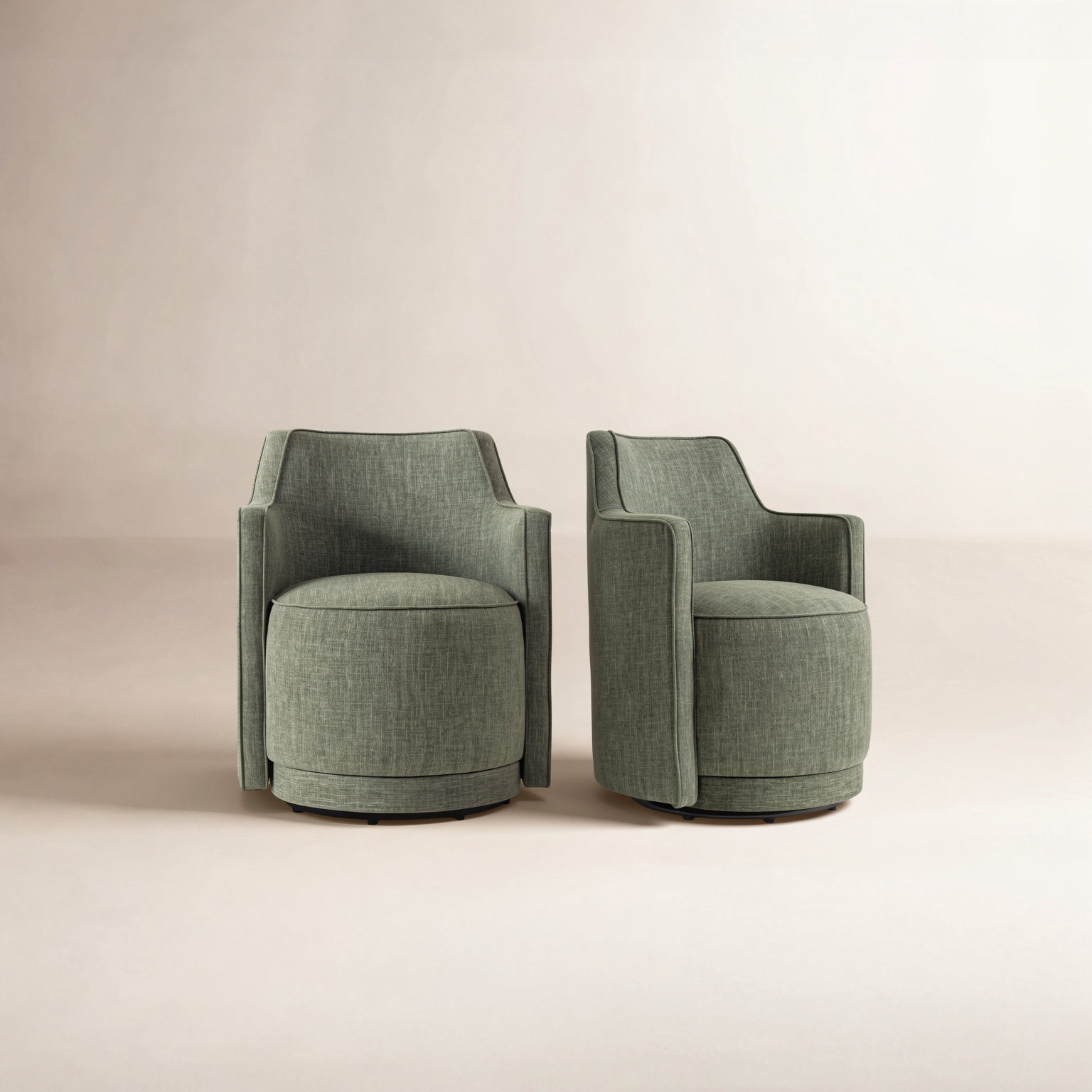 Marbella Swivel Armchair, Green