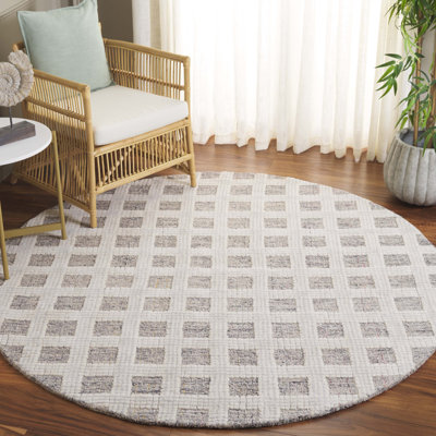 Tapis en laine touffeté à la main Ebony