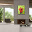 Toile épique Graffiti «Cat Gentleman» par Bebe Keith, 26 po x 34 po-116329849