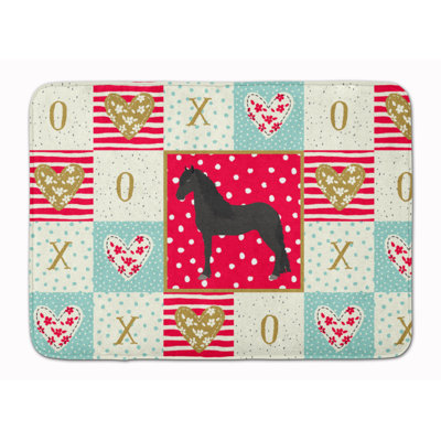 Ellesef Patchwork Memory Foam Non-Skid Kitchen Mat
