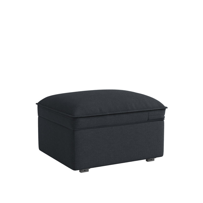 Repose-pieds modulaire inclinable, gris foncé, Gris