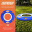 NERF Sonic Slinger Disc - Disque de 11 po pour enfants - Super léger pour une utilisation intérieure et extérieure - Hurle lorsque jeté