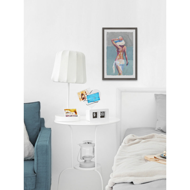 Beach Fashionista - Single Picture Frame Painting, 91 cm H x 61 cm W x 4 cm D