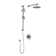 RoundOne Complete Shower System with Rough in-Valve