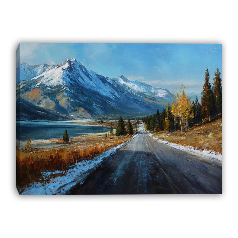 Art mural sur toile Lakeside, 16 po x 24 po