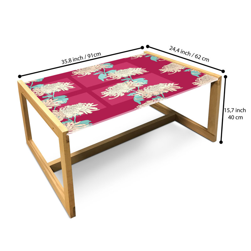 Jakyriah Sled Coffee Table, 90cm H x 62cm W x 40cm D