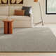 Elle Handmade Wool Silver Rug