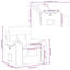  Fauteuil inclinable électrique en polyester gris foncé, métal et contreplaqué-866643420