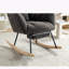 Wood+Metal Rocking Chair