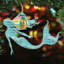 5'' Handmade Wood Holiday Shaped Ornament