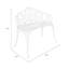 East Waterboro Metal Outdoor Bench