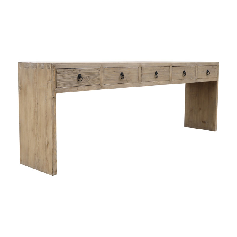 Solid Wood Credenza Desk