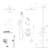 Shower System With Waterfall Tub Spout,10 Inch Wall Mounted Square Shower System With Rough-In Valve-126529143