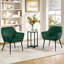 Colour 65Cm Wide Velvet Armchair-1168915979