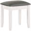 Tabouret de coiffeuse avec siège rembourré