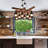 8-Light Industrial Wooden Chandelier