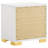 Jeremiah White 2-Drawer Nightstand