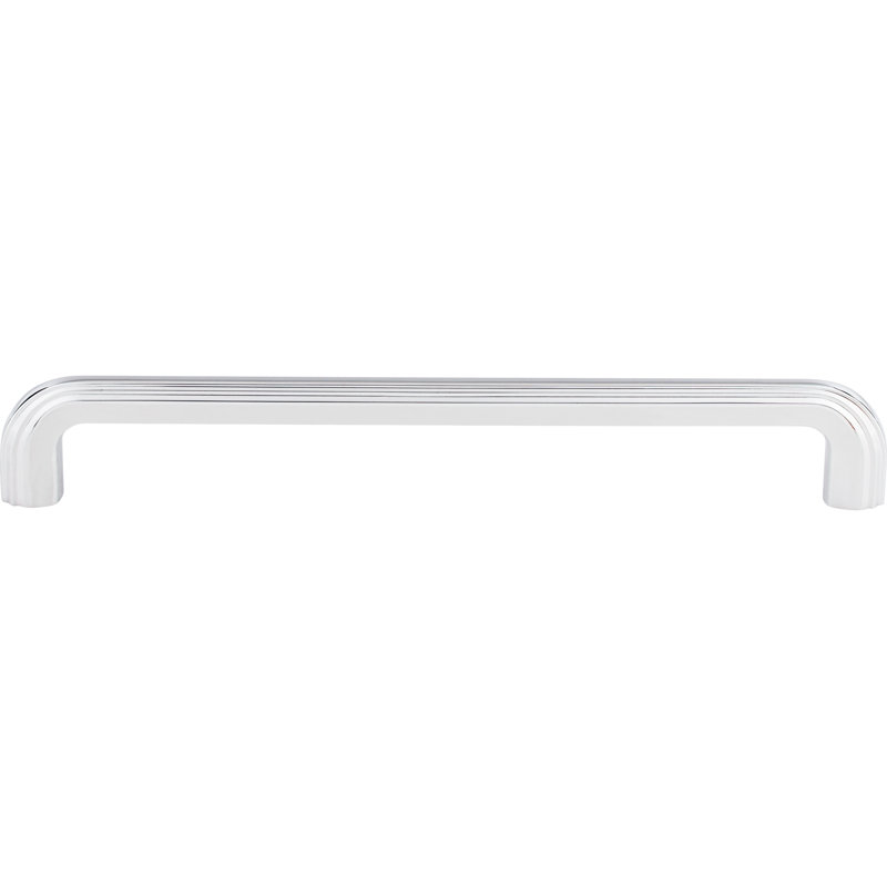 Victoria Falls Bar Pull, Polished Chrome, 8" Center to Center