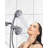 Single Handle 7-Spray Tub And Shower Faucet With Handheld Shower (Valve Included)-104553609