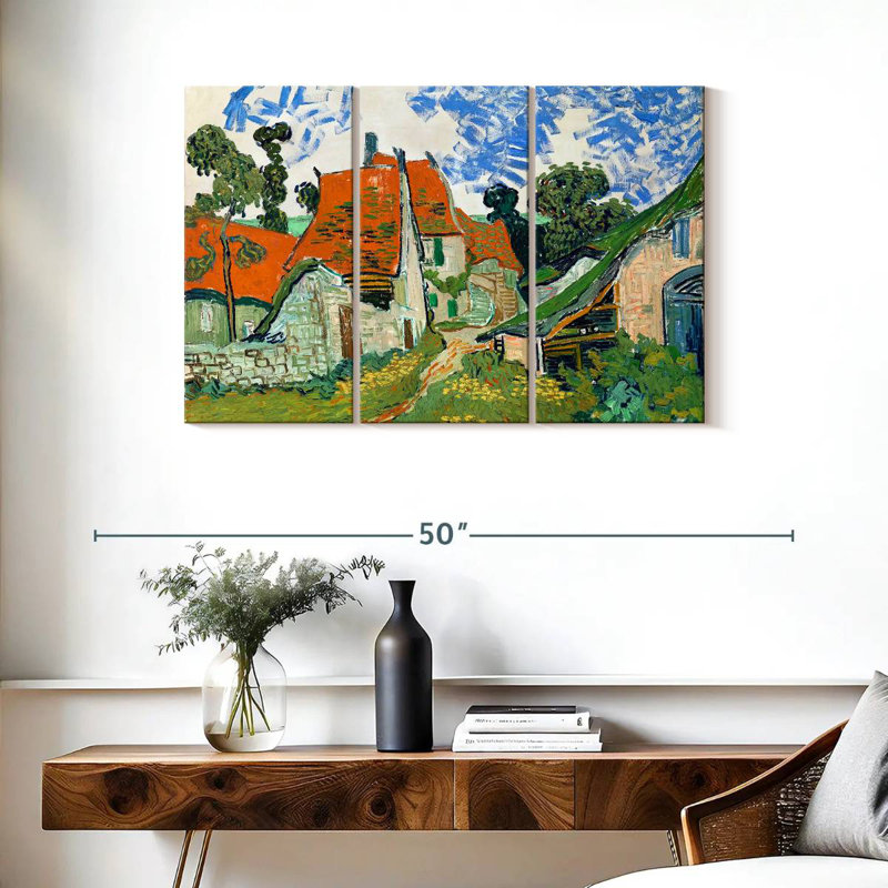 Alvord Street à Auvers-Sur-Oise, H 24 po x l 38 po