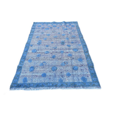 Tapis bleu clair Murry
