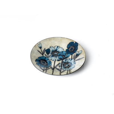 Elizebeth Glass Decorative Plate