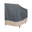 Ensemble de 2 fauteuils de patio Modern Leisure Renaissance, L 27 po x l 34 po x H 31 po, gris