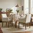 Chaise de salle à manger avec accoudoirs Bethea