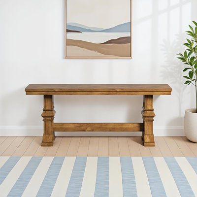Fortville Solid Wood Bench