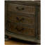 Table de chevet en bois massif avec finition traditionnelle et bois massif traditionnel 1pc
