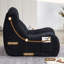 Chenille Fabric Oversized Bean Bag Chair-1594985370
