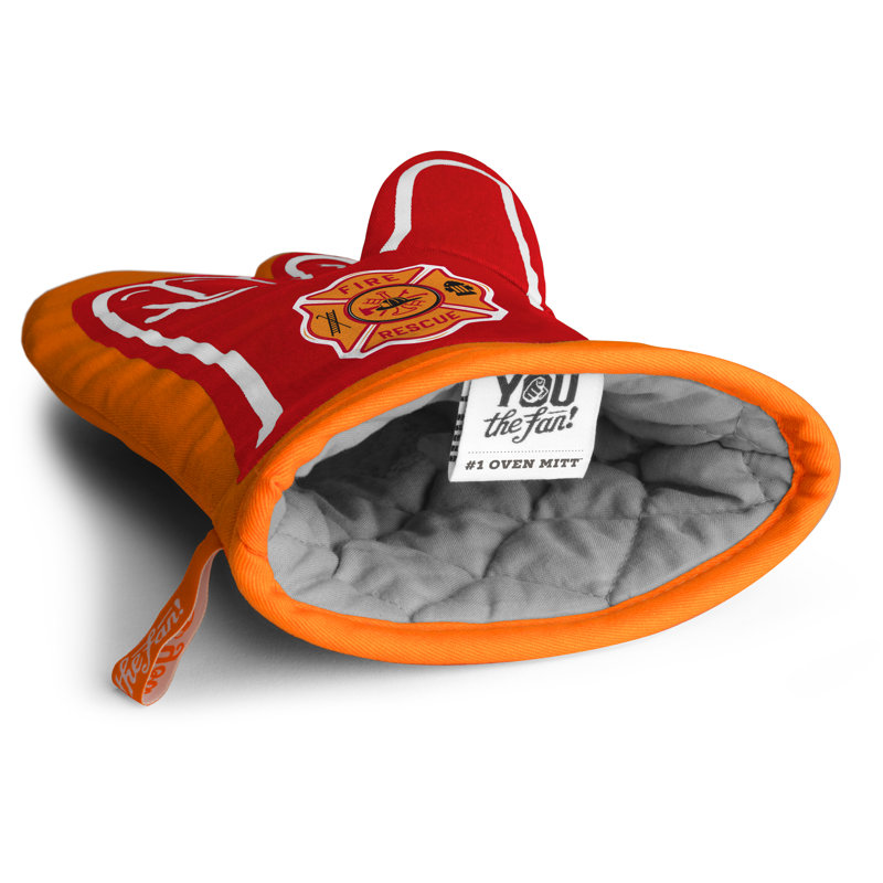 YouTheFan Firefighter Oven Mitt - Thumbnail 2