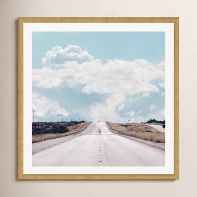 Urbino "The Travelers Road and Clouds" Print