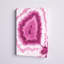 Géode rose - peinture sur toile tendue-1041188008