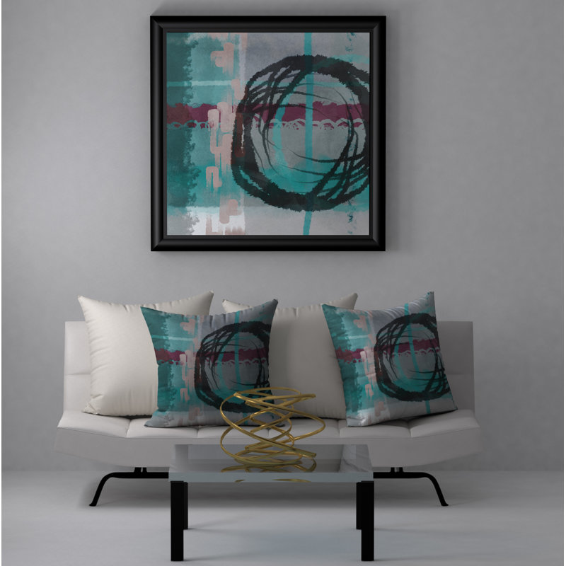 Housse de coussin carrée/insert, 24" X 24"