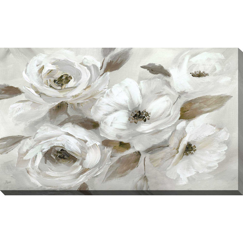 Winter Winter par Nan - Peinture, H 18 po x l 30 po x P 1 po, Toile tendue