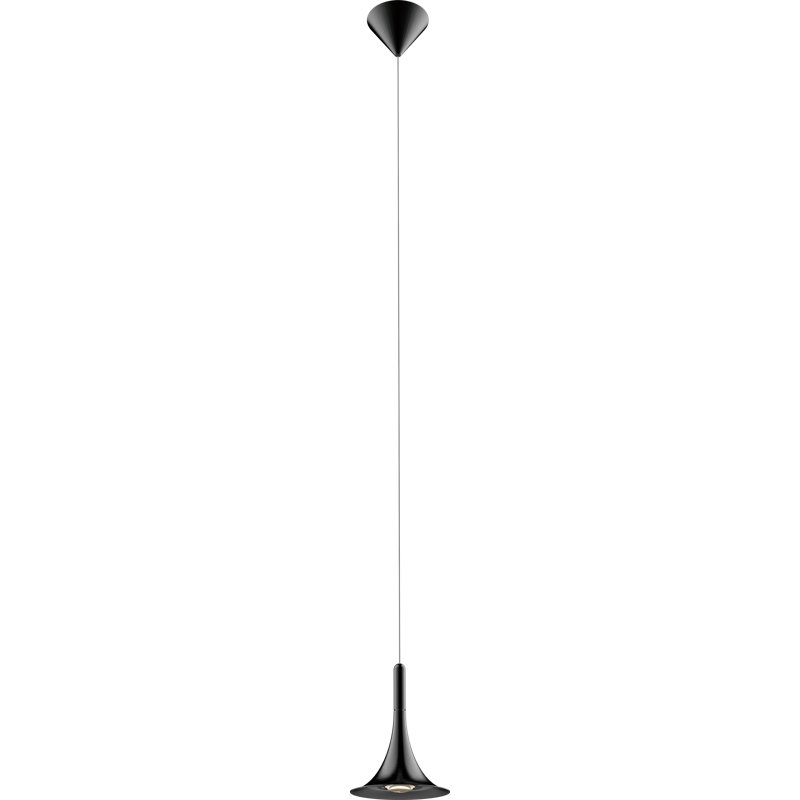 Luminaire suspendu gris clair en satin Jalaiah 1