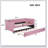 Upholstered Daybed With Ergonomic Design Backrest And Trundle-482682992