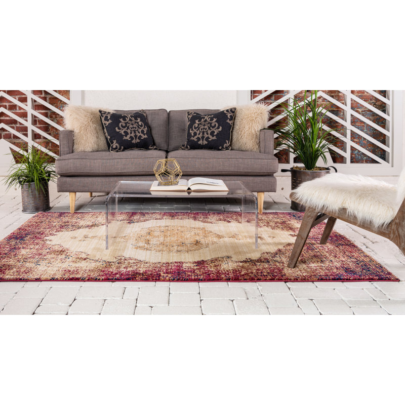 Cevenola Oriental Indoor Rug, Rectangle 4'1" x 6'1"
