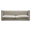Chapman Outdoor Metal Sofa-106"-Bronze