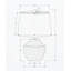 Lampe de table moderne