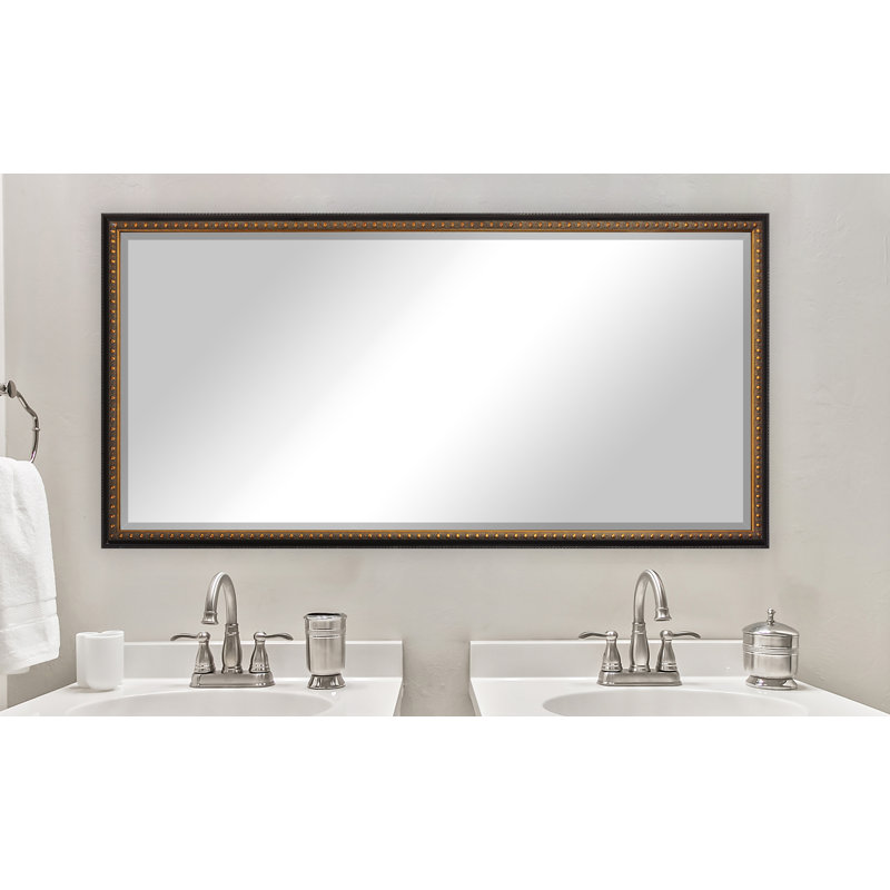 Rozella Wood Flat Wall Mirror