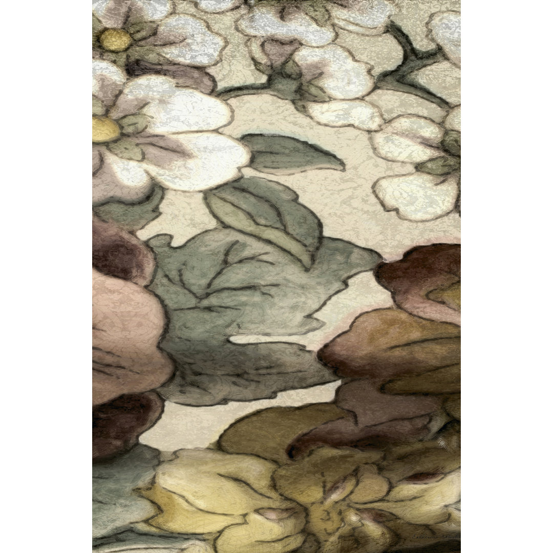 Leinwandbild Earthtone Floral Panel III von Catherine Kohnke