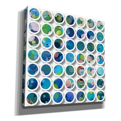 «Industrial Mixed Media Circles» par Irena Orlov, art mural sur toile
