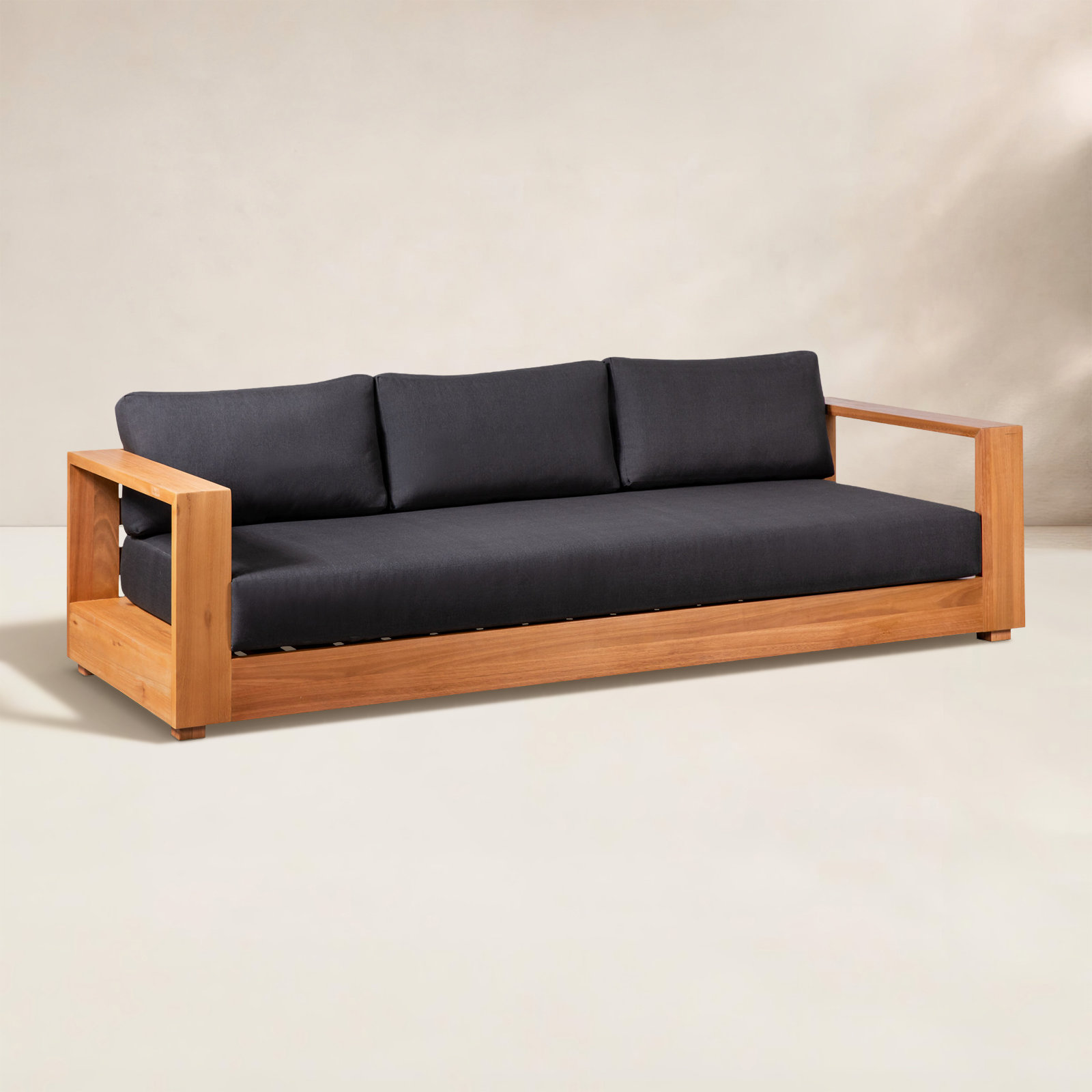 Leon 87" Eucalyptus Patio Sofa