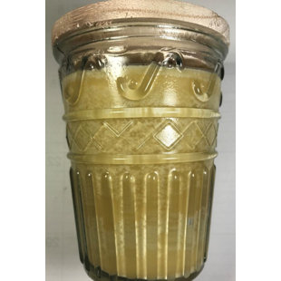 Timeless Scented Jar Candle with Glass Holder