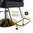 Hydraulic Barber Chair with Button-Tufted Backrest, Swivel Barber Salon Chair with Hollow Armrest for Hair Salon, Tattoo & Beauty Spa-106637336