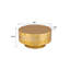 Table basse de style moderne en métal-1605526252
