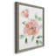 Rose Contour - Peinture sur toile encadrée-614563075-614563074
