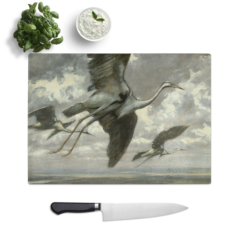 Wondrous Birds by Hans Thoma Chopping Board, 0.4cm H x 28.5cm W x 39cm L